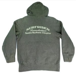 Surfrider Foundation Green Heavyweight Hoodie Med
